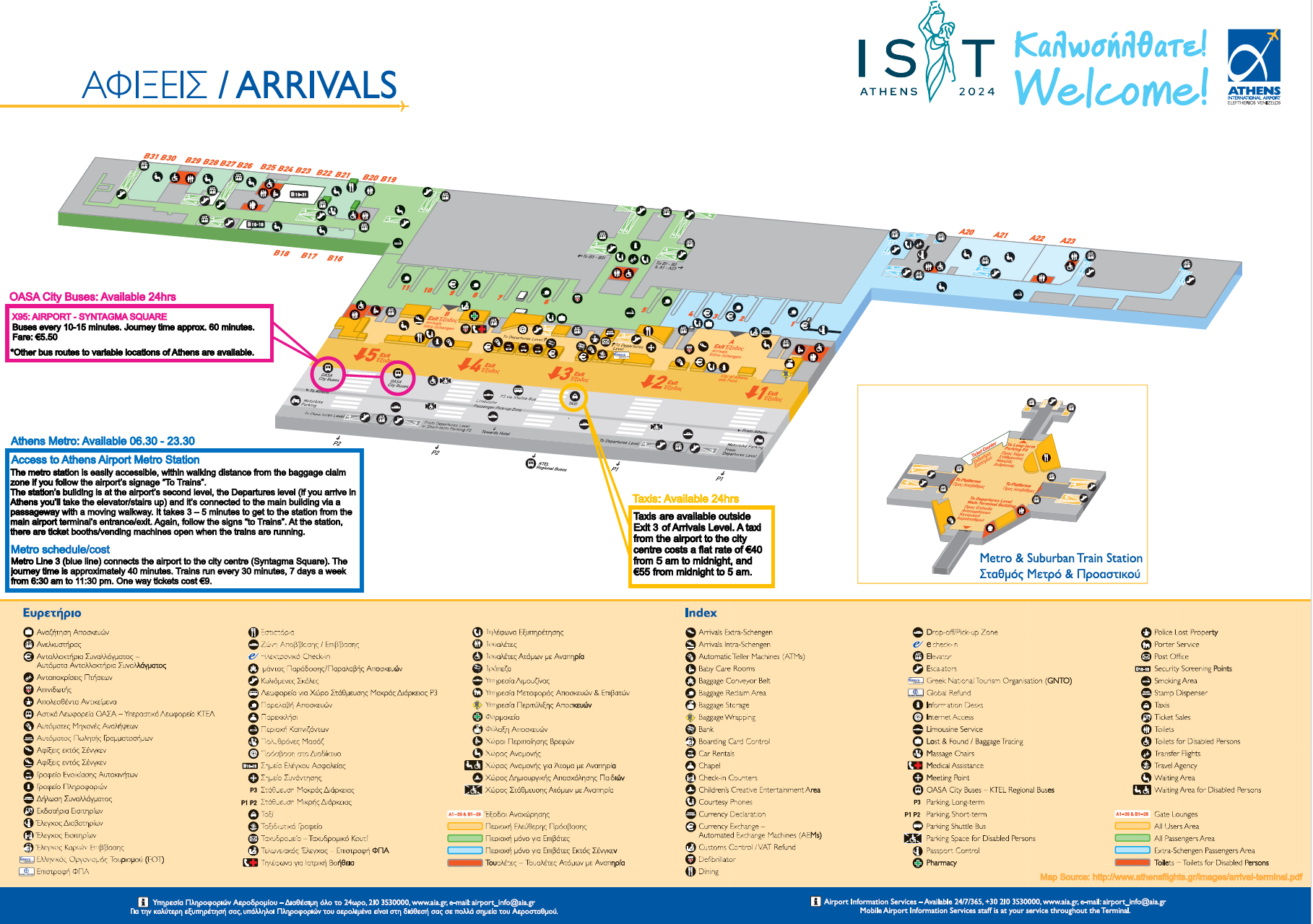 Airport map